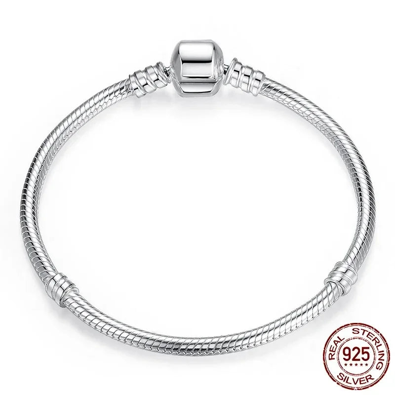 Luxury Slim Snake Chain Bangle