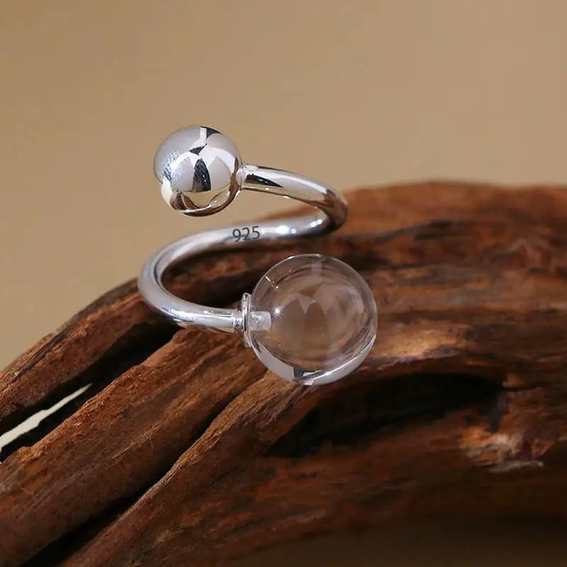 Sterling Twisted Chunk Ring