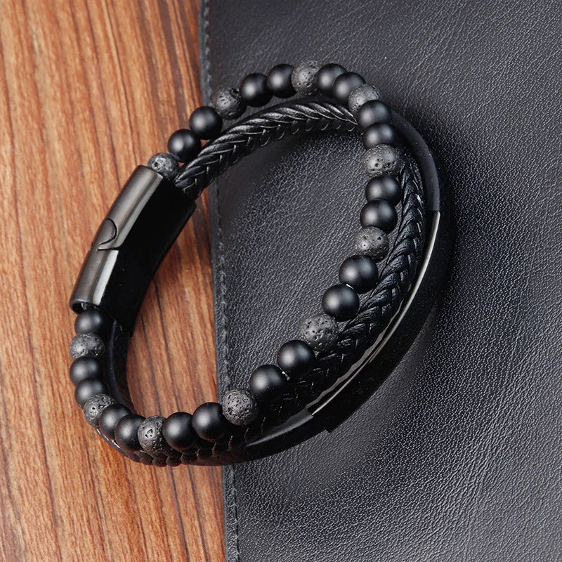Magnetic Buckle Rope Bracelet