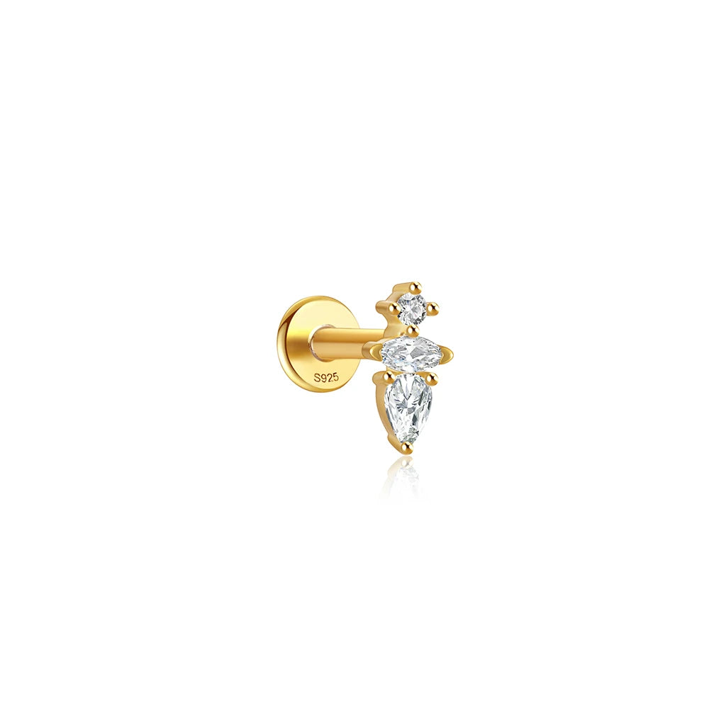 Celeste Moonstar Tassel Stud