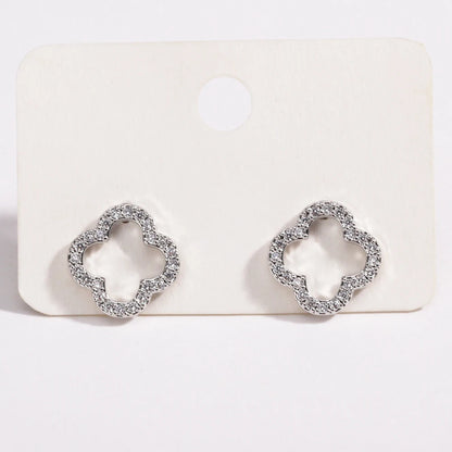 Celeste Bloom Leaf Studs