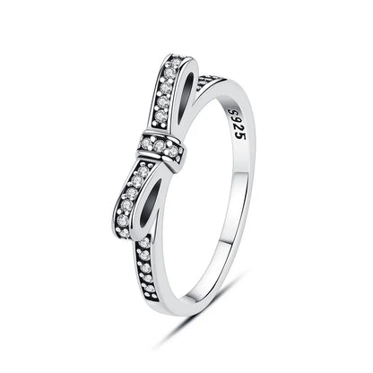 Crystal Love Crown Ring