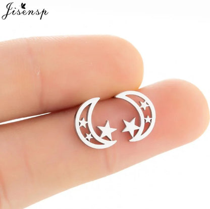 Celeste Nature Charm Stud Set
