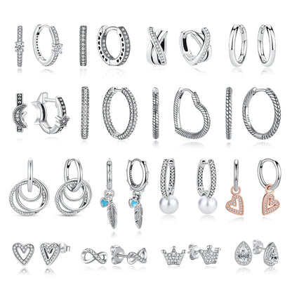 Infinity Love Earrings