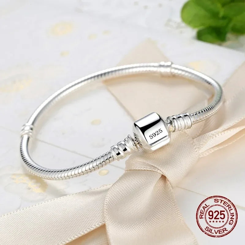 Luxury Slim Snake Chain Bangle