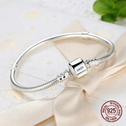 Luxury Slim Snake Chain Bangle