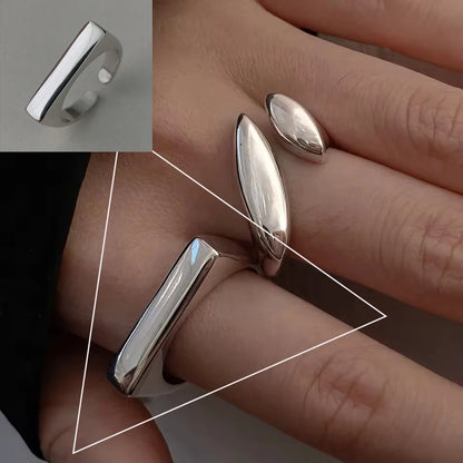 Retro Floral Sterling Ring