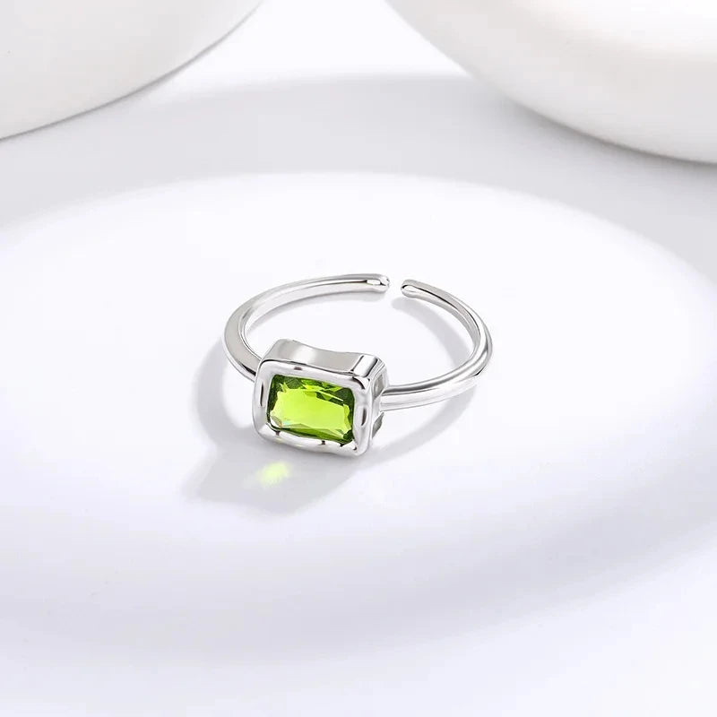 Celeste Double Wave Silver Ring