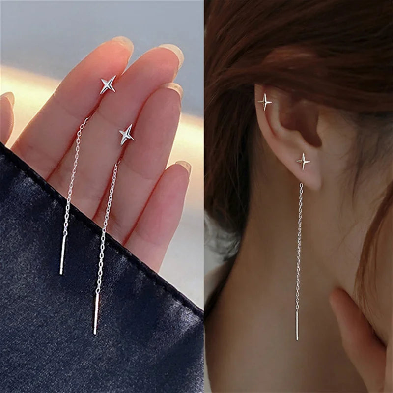 Celeste Golden Leaf Earrings