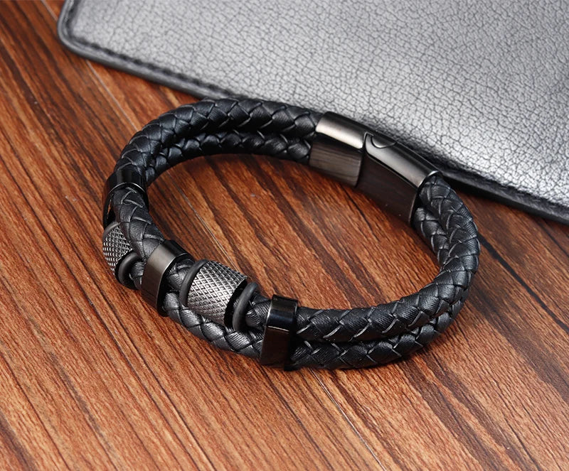 Magnetic Buckle Rope Bracelet