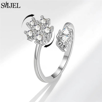 Rotating Charm Anxiety Ring