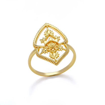 Ethereal Opal Flower Ring