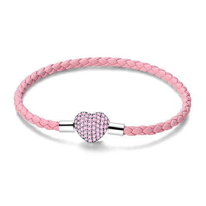 Holy Mother Heart Charm Bracelet