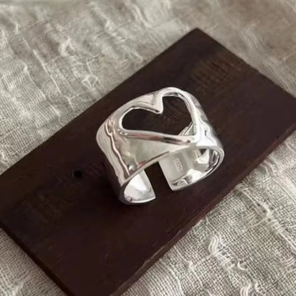 Vintage Geometric Charm Ring