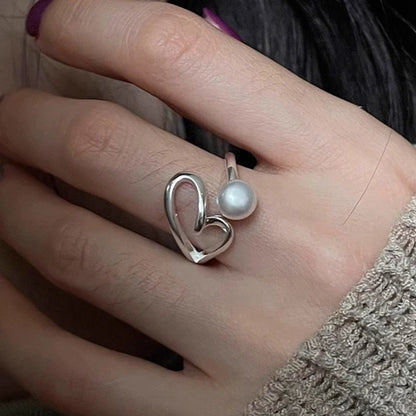 Retro Floral Sterling Ring