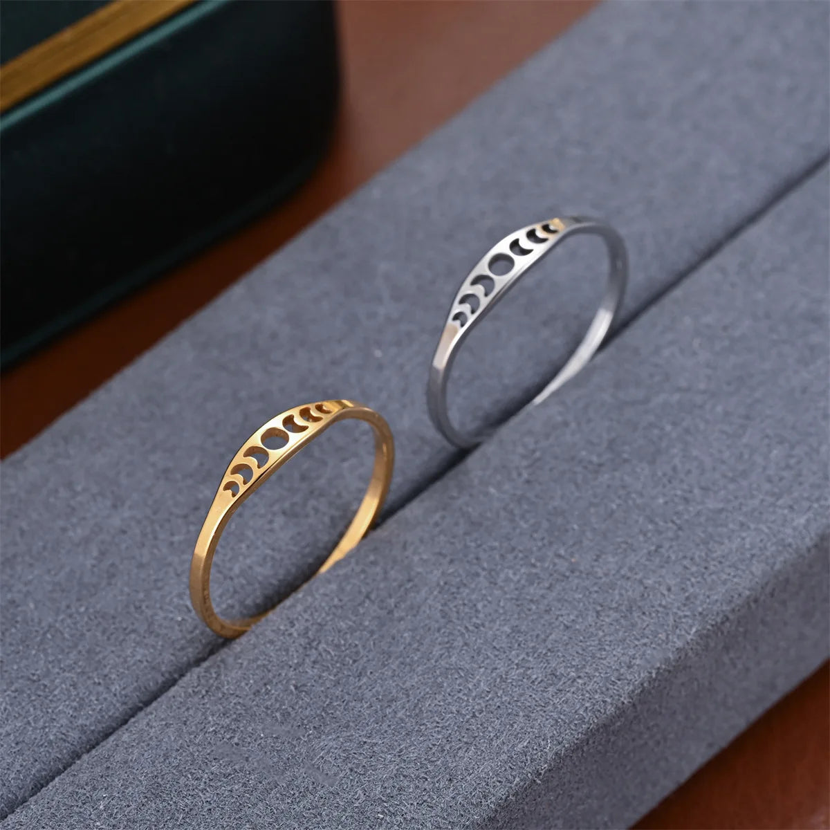 Celeste Moon Phase Ring