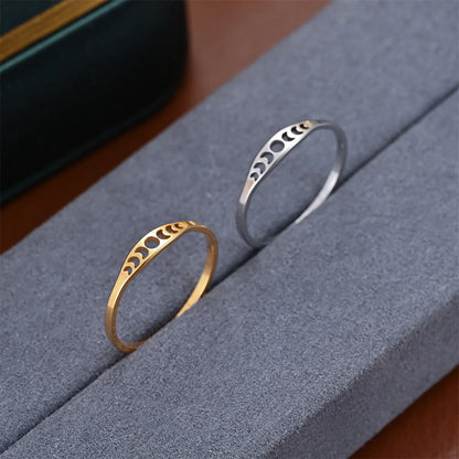 Celeste Moon Phase Ring