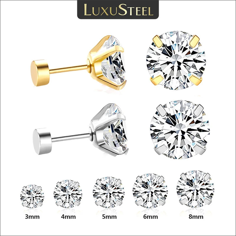 Celeste Crystal Prong Studs