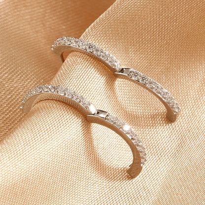 Aurelia Crystal Hoops