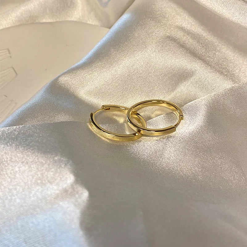 Celeste Pearl Circle Earrings
