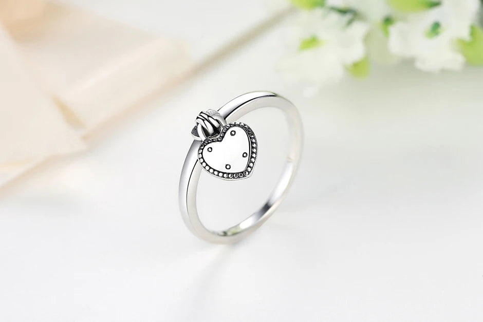 Crystal Love Crown Ring