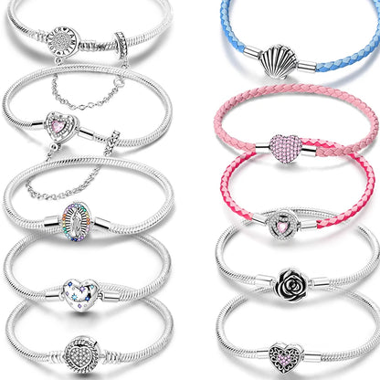Holy Mother Heart Charm Bracelet