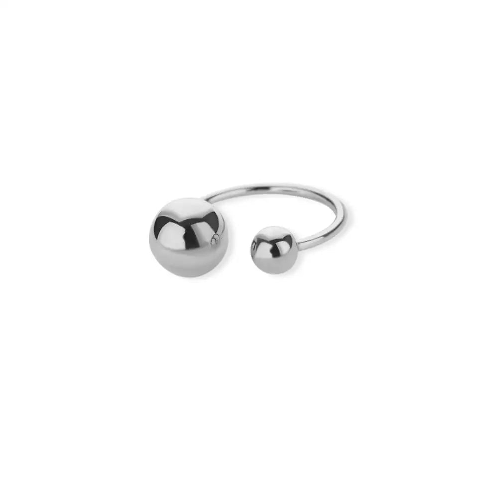 Gold Sphere Ring