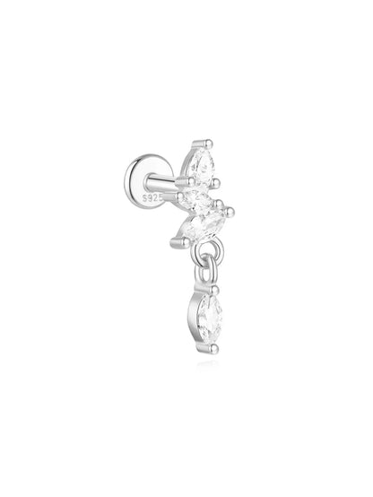 Celeste Moonstar Tassel Stud