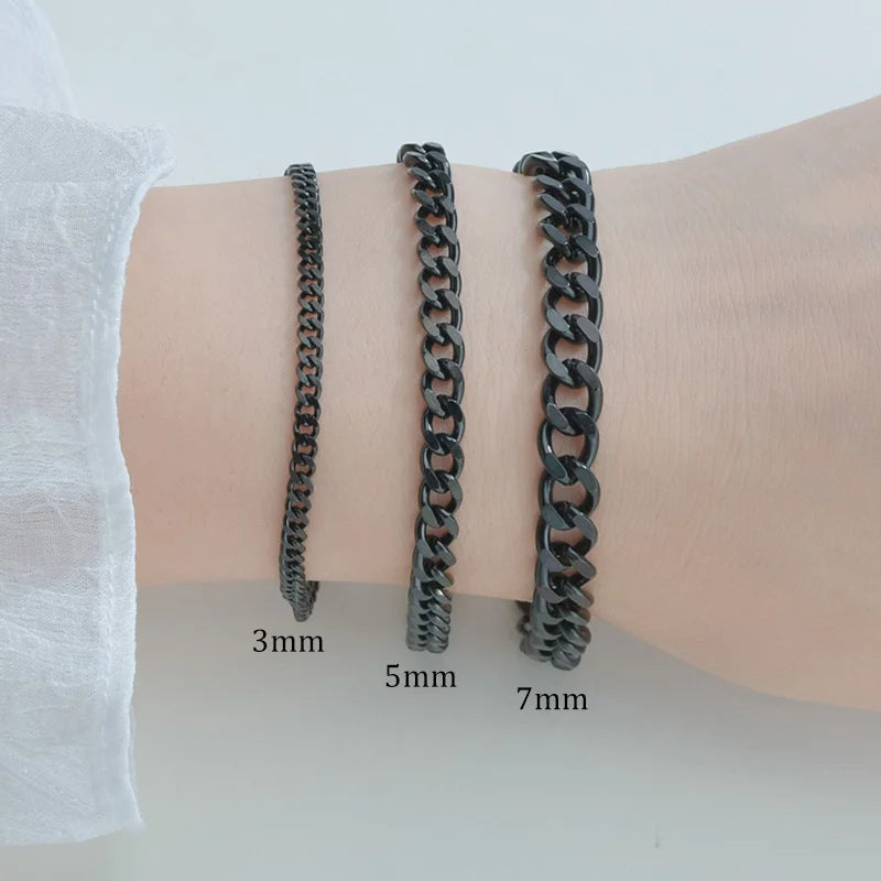 Punk Heavy Cuban Link Wristband