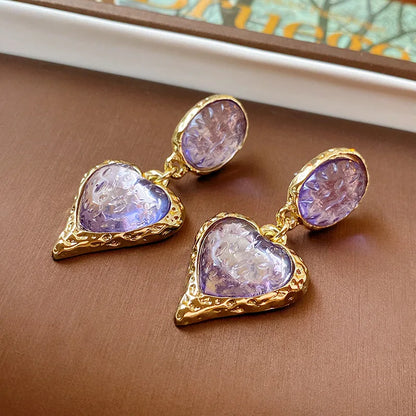 Celeste Ruby Oval Studs