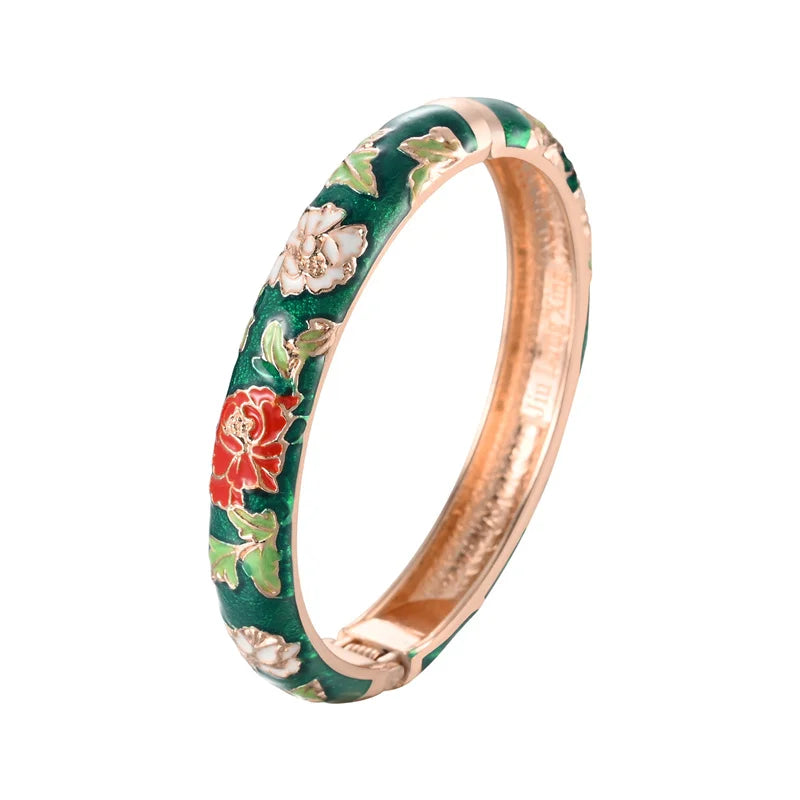 Bohemian Ethnic Flower Bracelet