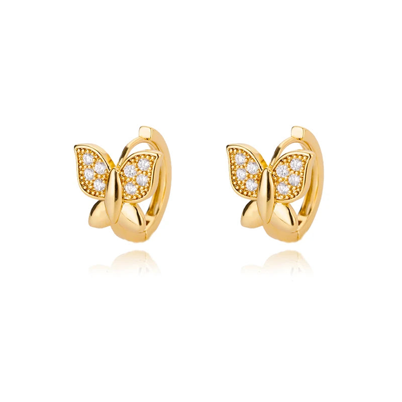 Celeste Star Hoop Earrings