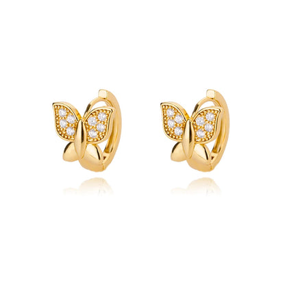 Celeste Star Hoop Earrings