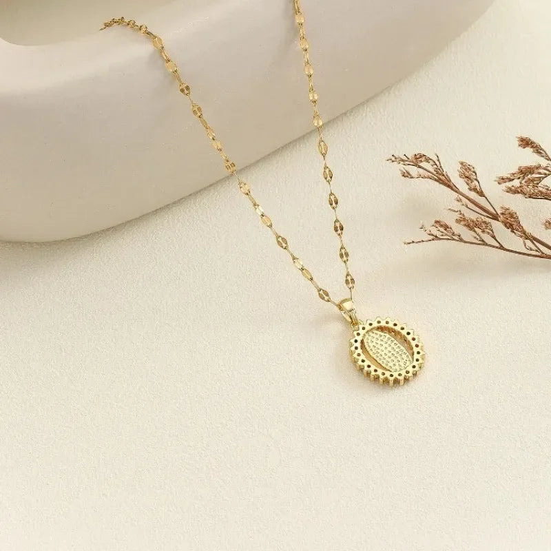 Seraphine Mary Necklace
