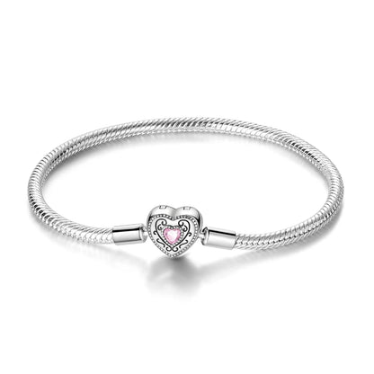 Holy Mother Heart Charm Bracelet