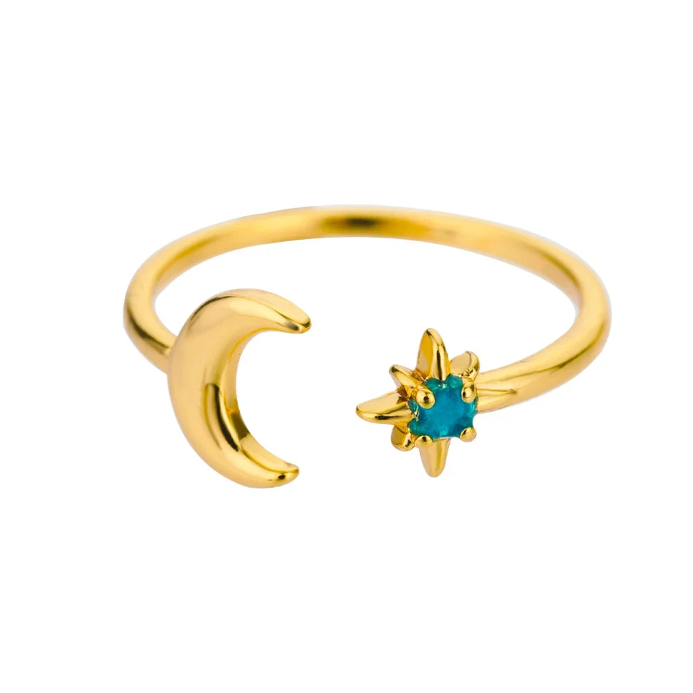 Ethereal Opal Flower Ring