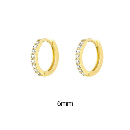 Aurelia Crystal Hoops