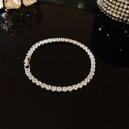 Celeste Gold Rhinestone Bracelet