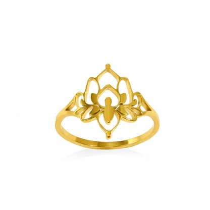Ethereal Opal Flower Ring