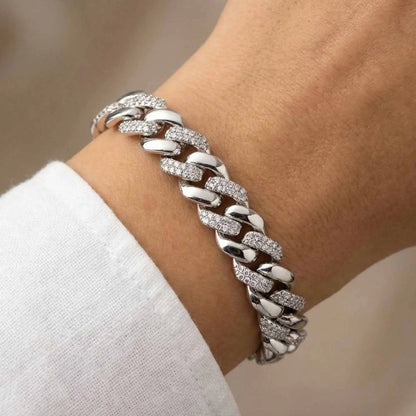 Celeste Gold Paperclip Chain Bracelet