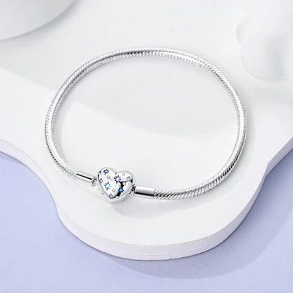 Holy Mother Heart Charm Bracelet
