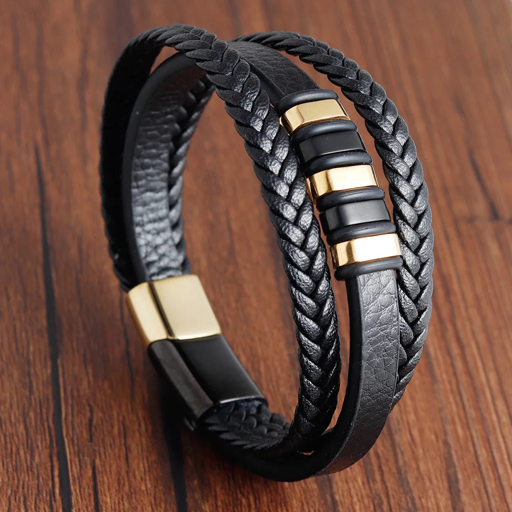 Magnetic Buckle Rope Bracelet