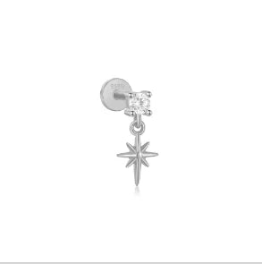 Celeste Moonstar Tassel Stud