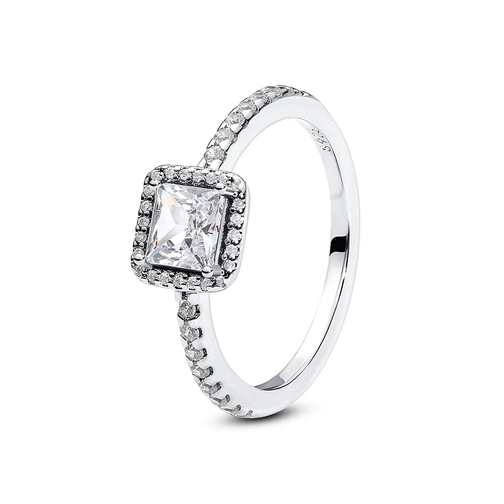 Crystal Love Crown Ring