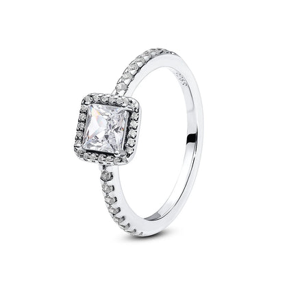 Crystal Love Crown Ring