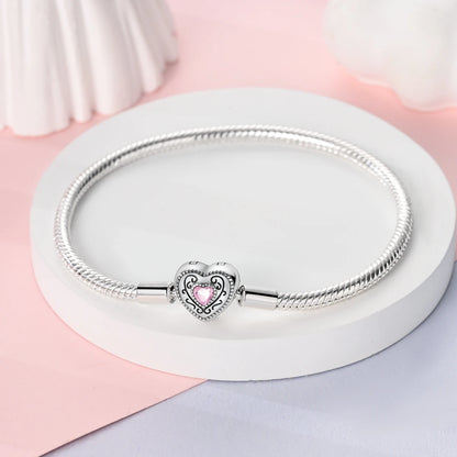 Holy Mother Heart Charm Bracelet