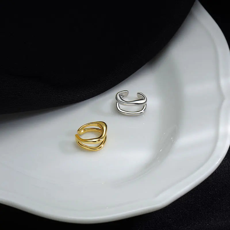 Sleek Double Ear Cuff