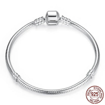 Luxury Slim Snake Chain Bangle