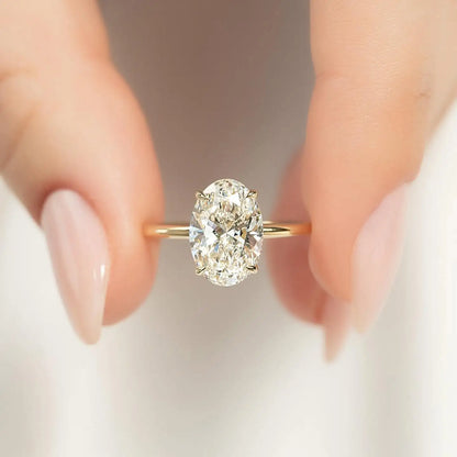 Luxury Sterling Zircon Promise Ring