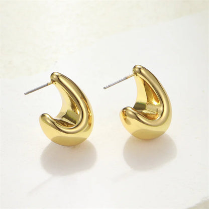 Celeste Gold Teardrop Earrings